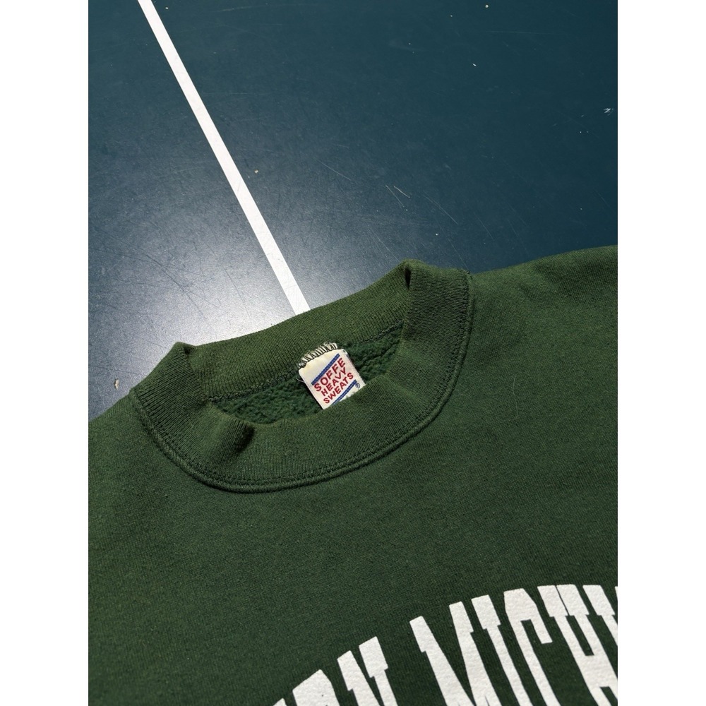 Vintage Eastern Michigan University Sports Medicine Crewneck Sweatshirt XL 80s - Picture 3 of 12
